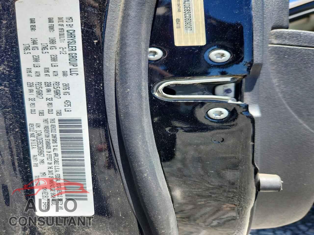 JEEP COMPASS 2012 - 1C4NJDEB5CD609067