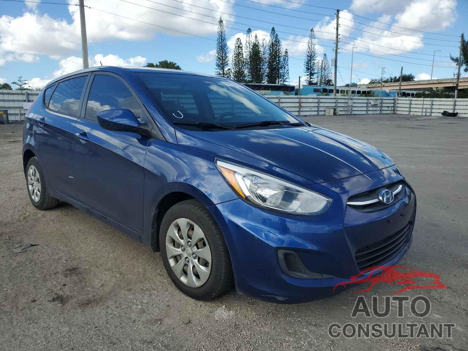 HYUNDAI ACCENT 2017 - KMHCT5AEXHU334970