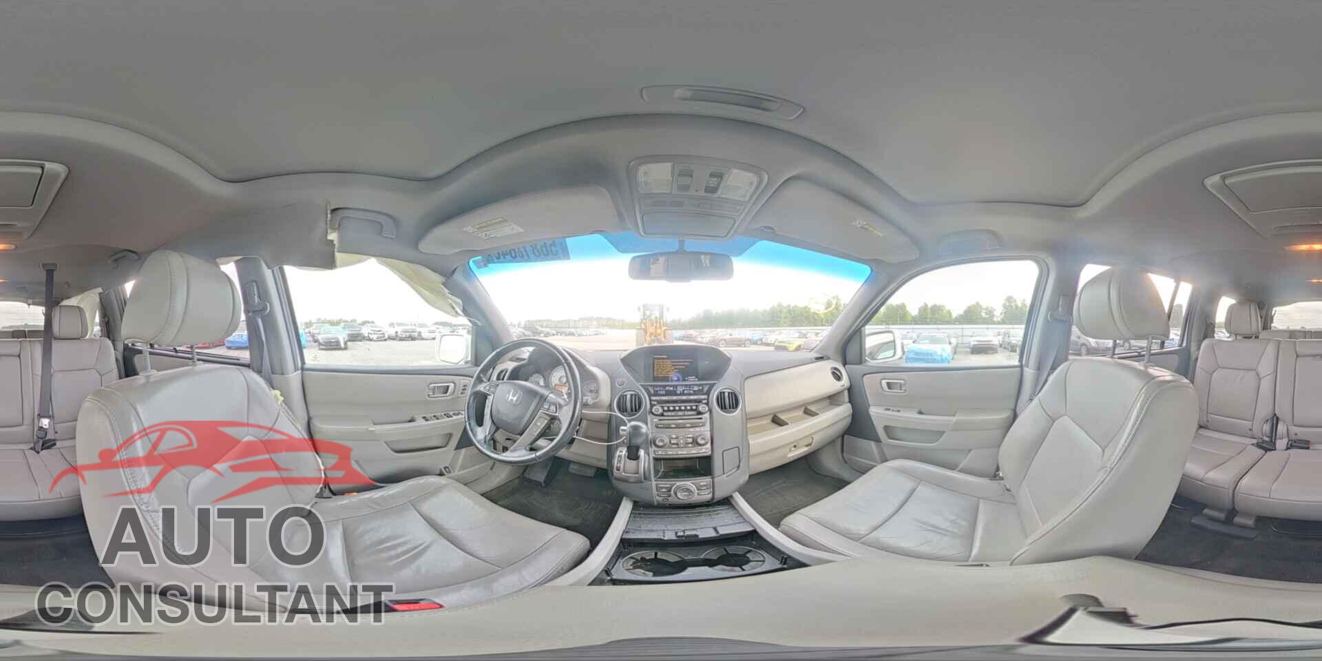 HONDA PILOT 2012 - 5FNYF3H96CB006736