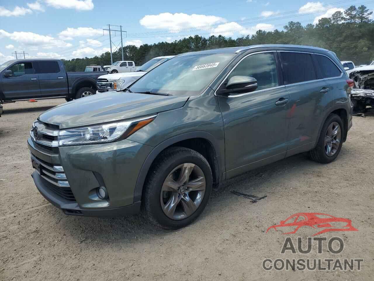 TOYOTA HIGHLANDER 2018 - 5TDDZRFH7JS841952