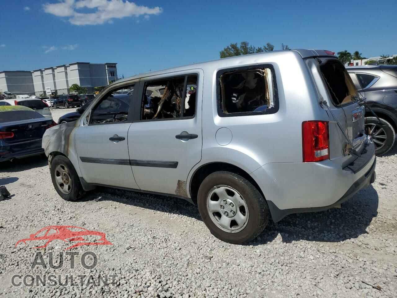 HONDA PILOT 2013 - 5FNYF3H24DB036564