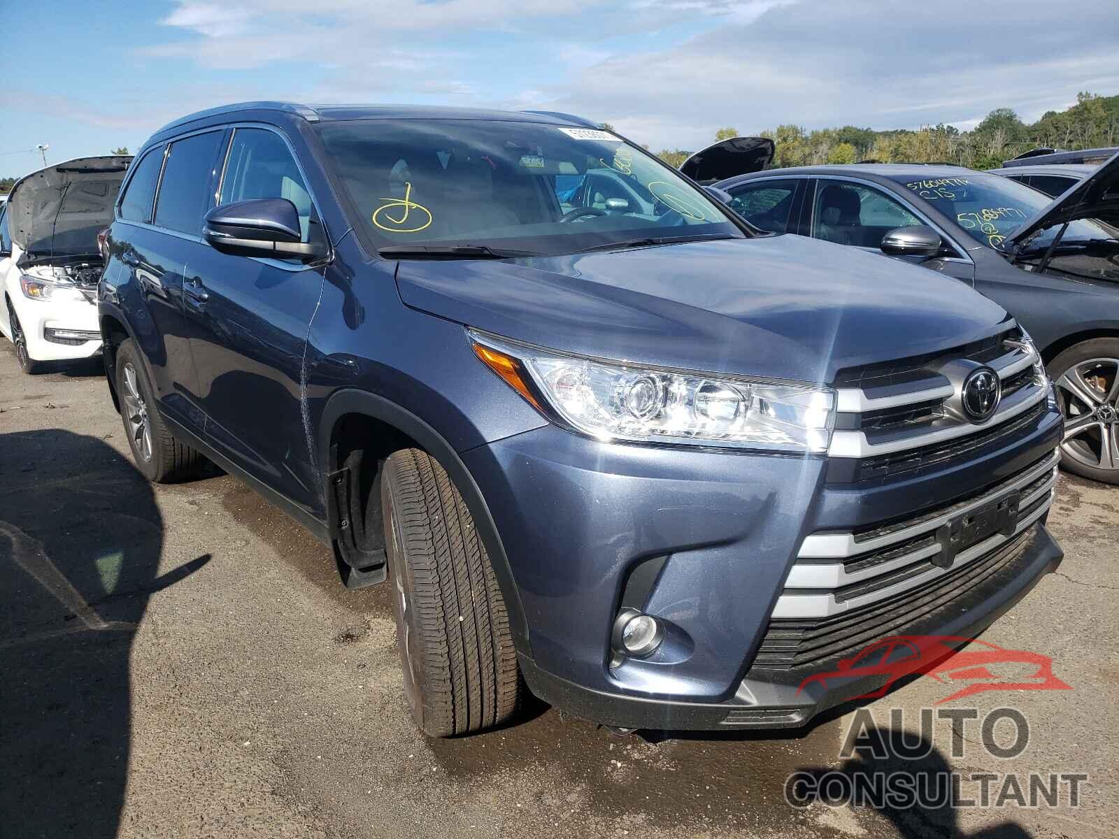 TOYOTA HIGHLANDER 2019 - 5TDJZRFH6KS724982