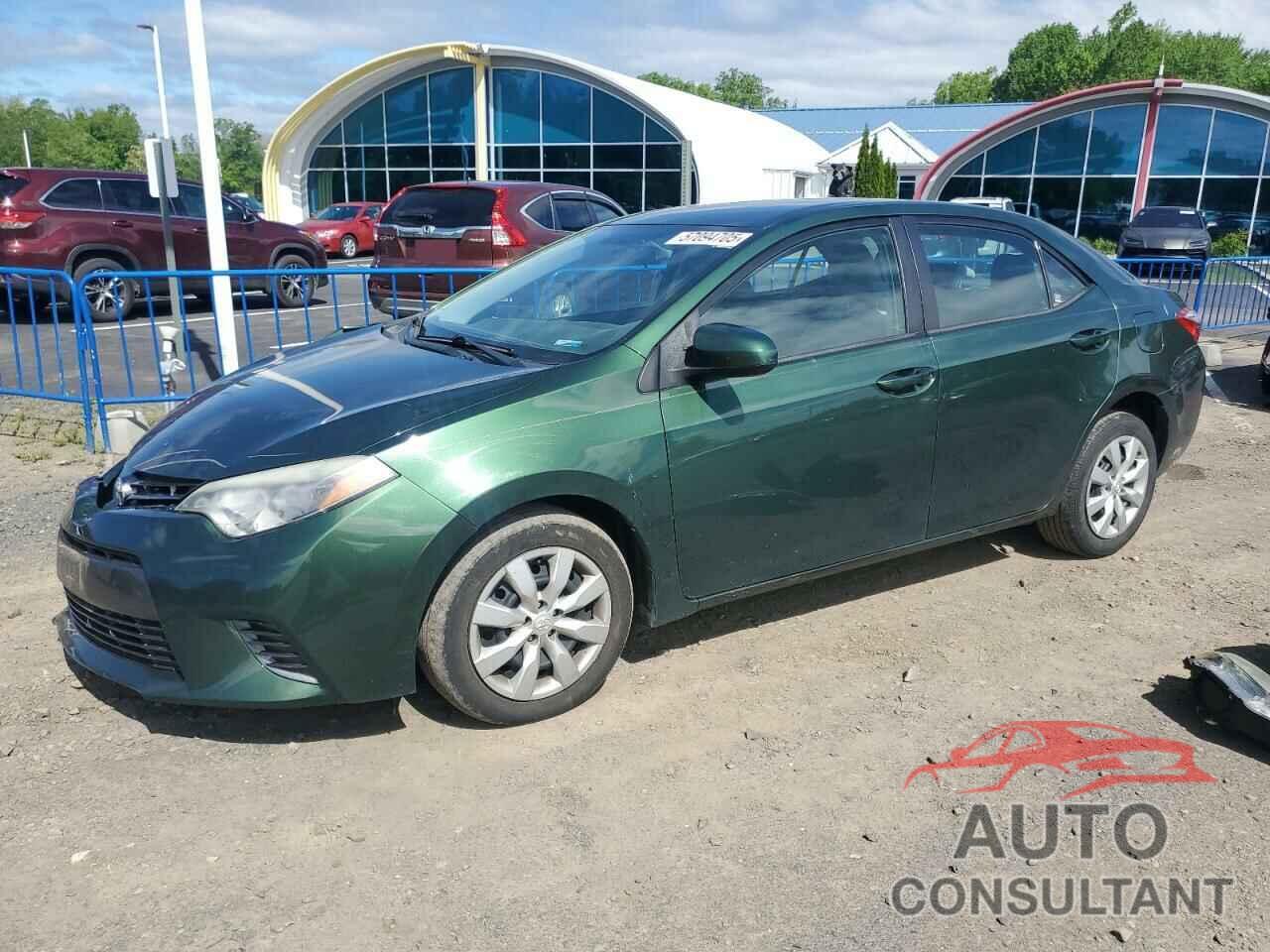 TOYOTA COROLLA 2016 - 2T1BURHE9GC489614