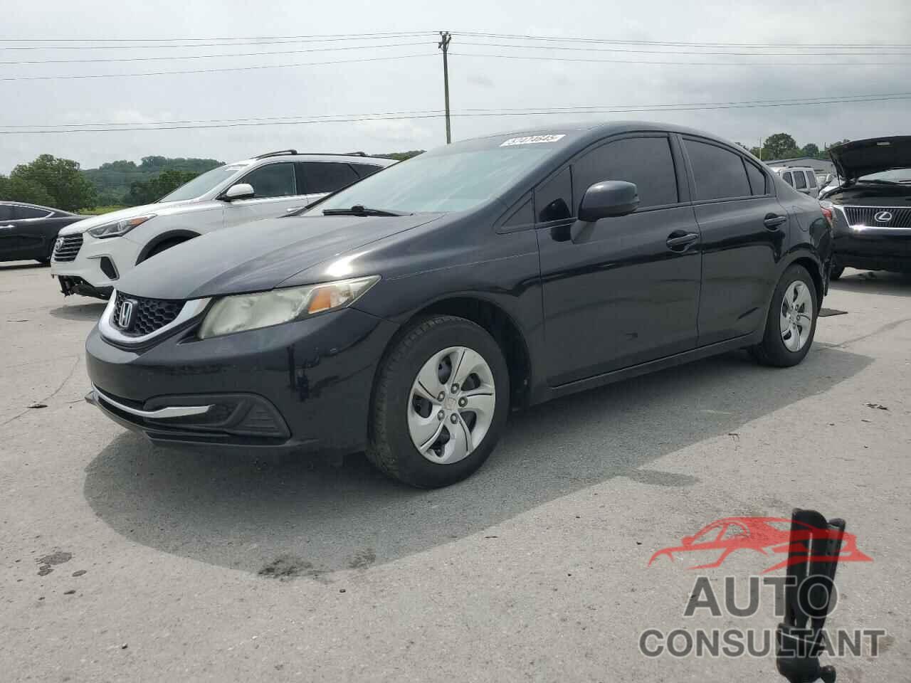 HONDA CIVIC 2013 - 2HGFB2F54DH596445
