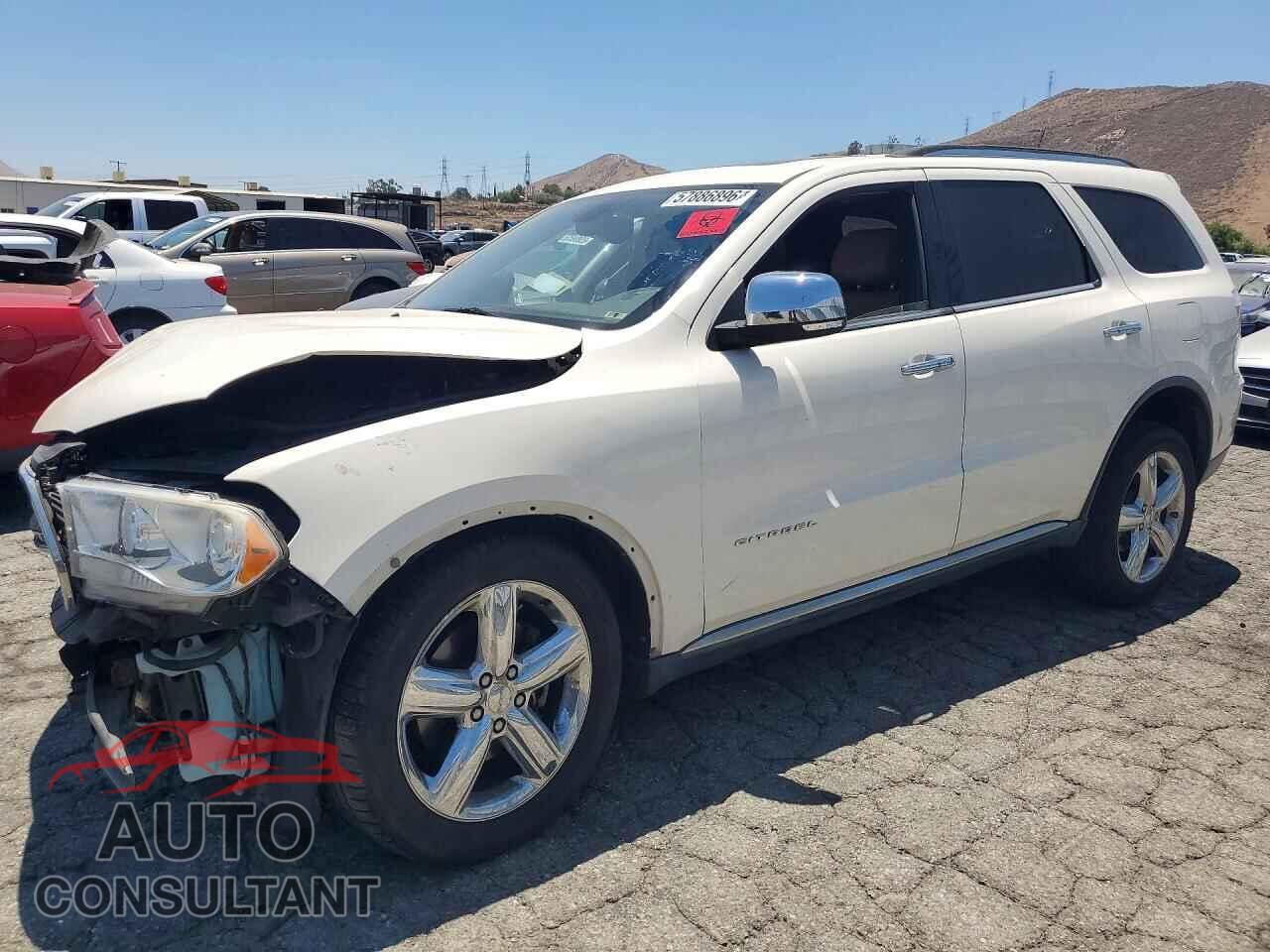 DODGE DURANGO 2012 - 1C4SDJET7CC211544