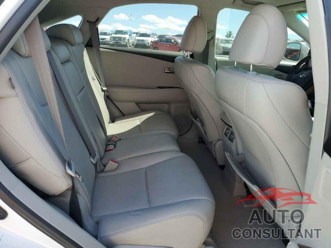 LEXUS RX350 2010 - 2T2BK1BA5AC059966