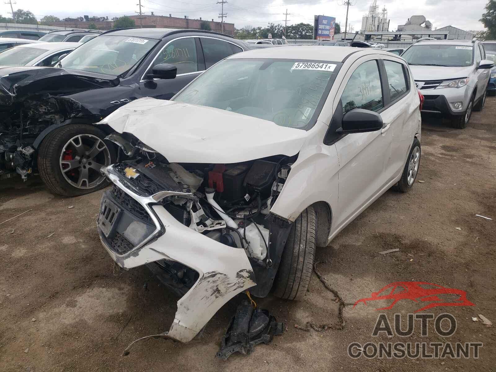 CHEVROLET SPARK 2019 - KL8CB6SA4KC738006
