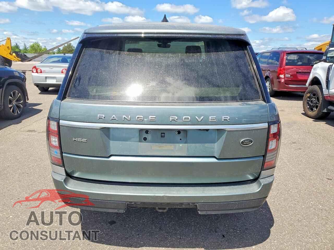 LAND ROVER RANGE ROVE 2017 - SALGS2FV2HA363079