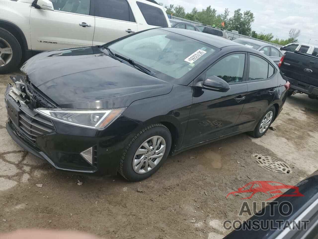 HYUNDAI ELANTRA 2019 - KMHD74LF0KU805797