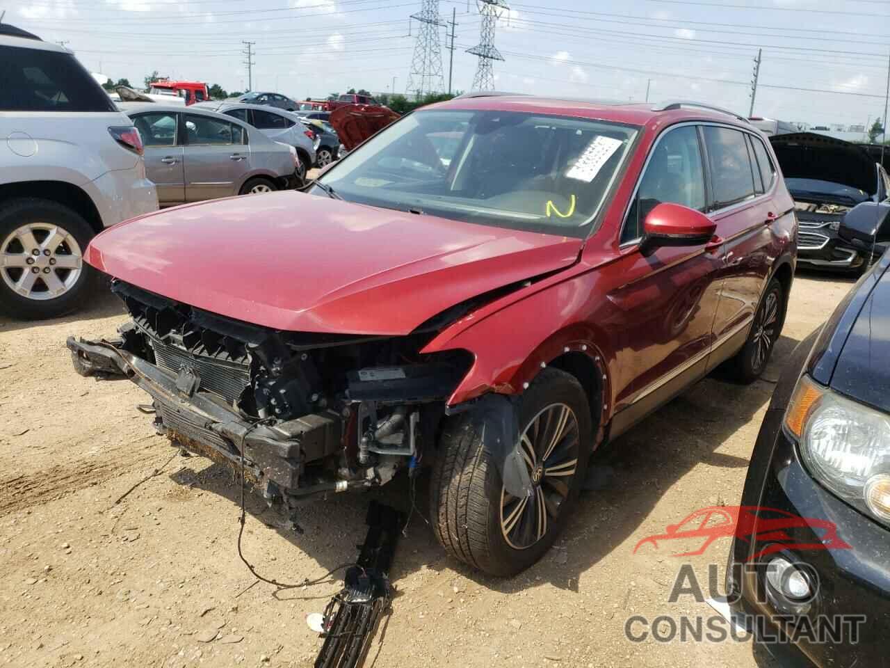 VOLKSWAGEN TIGUAN 2018 - 3VV4B7AXXJM098454