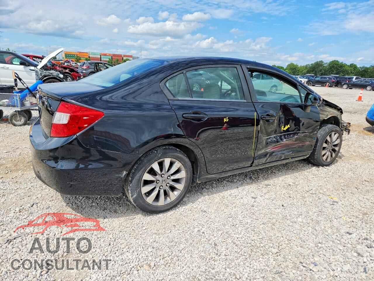HONDA CIVIC 2012 - 19XFB2F56CE070892