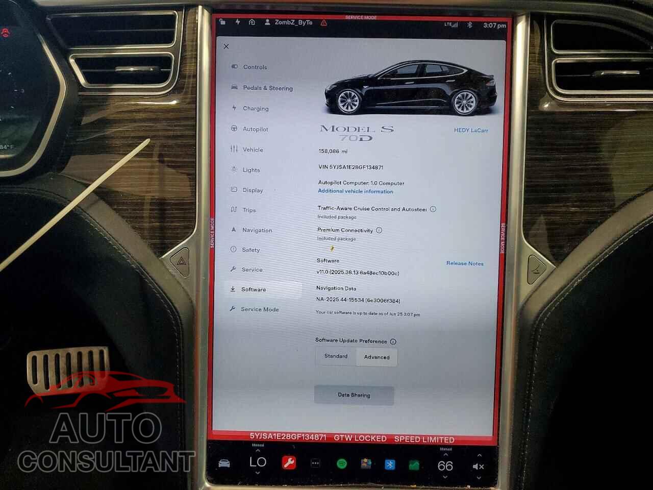 TESLA MODEL S 2016 - 5YJSA1E28GF134871