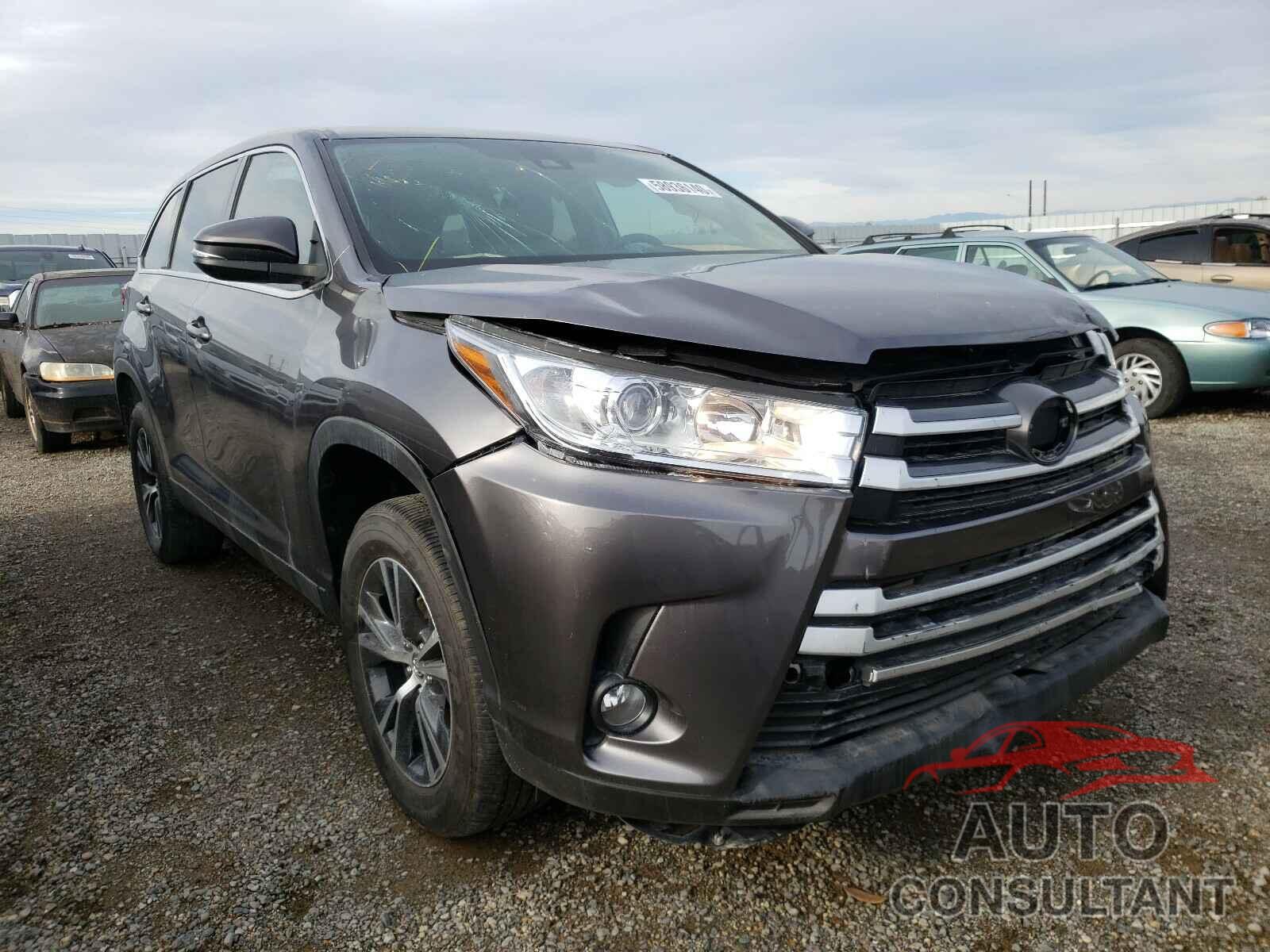 TOYOTA HIGHLANDER 2019 - 5TDZZRFH5KS292193