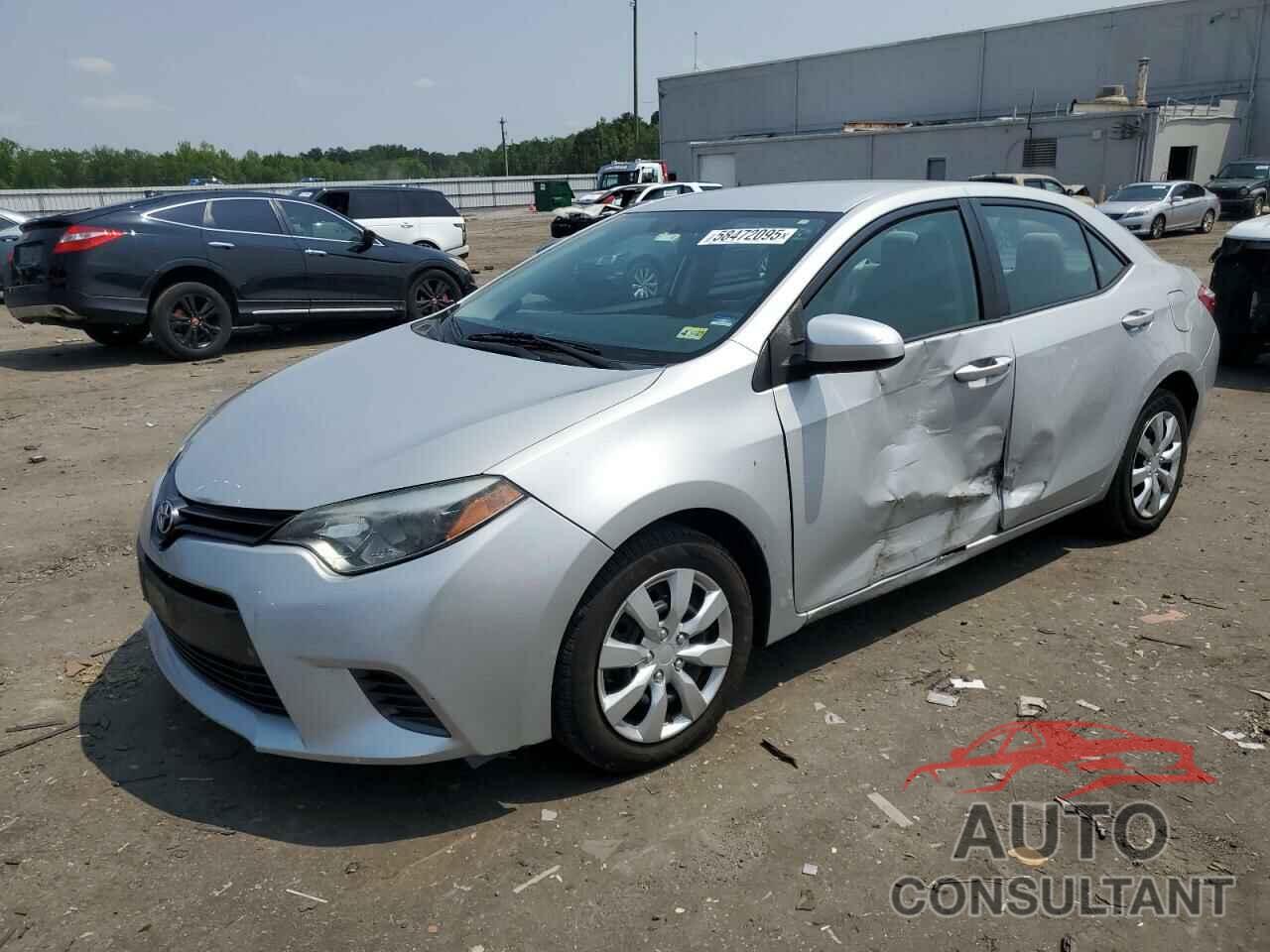 TOYOTA COROLLA 2016 - 2T1BURHE4GC600358