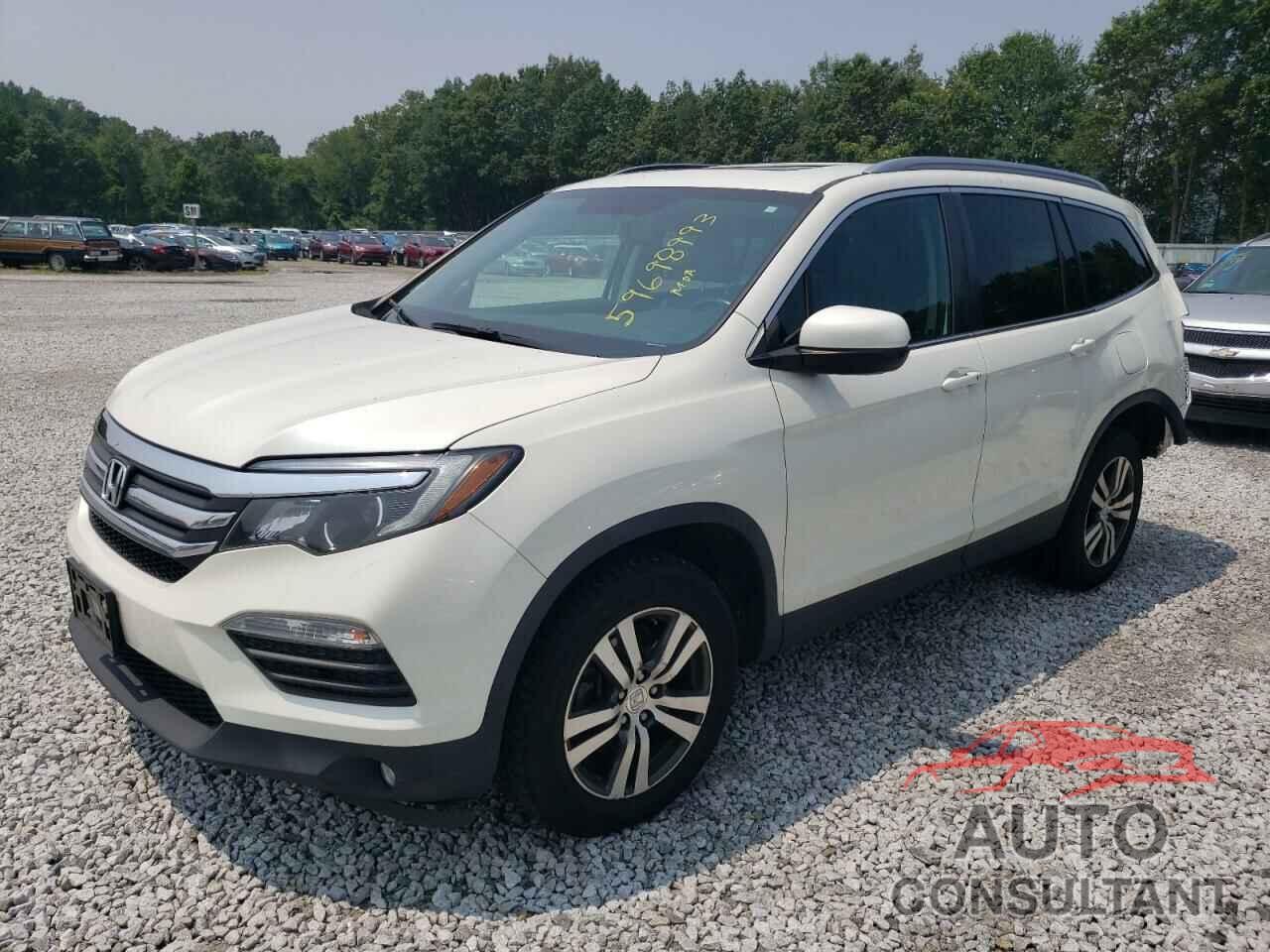 HONDA PILOT 2017 - 5FNYF6H55HB044593