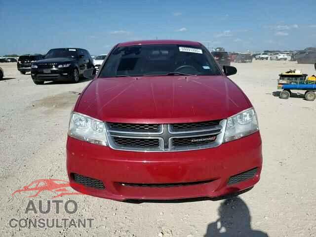 DODGE AVENGER 2013 - 1C3CDZAB7DN660992