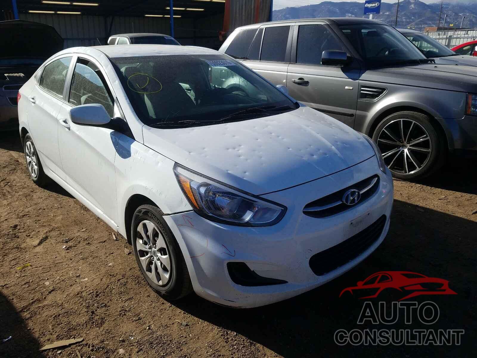 HYUNDAI ACCENT 2017 - KMHCT4AE6HU202301