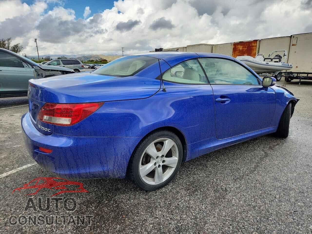 LEXUS IS 2010 - JTHFF2C23A2501857