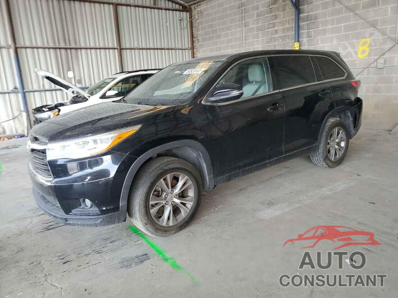 TOYOTA HIGHLANDER 2015 - 5TDZKRFH7FS106616