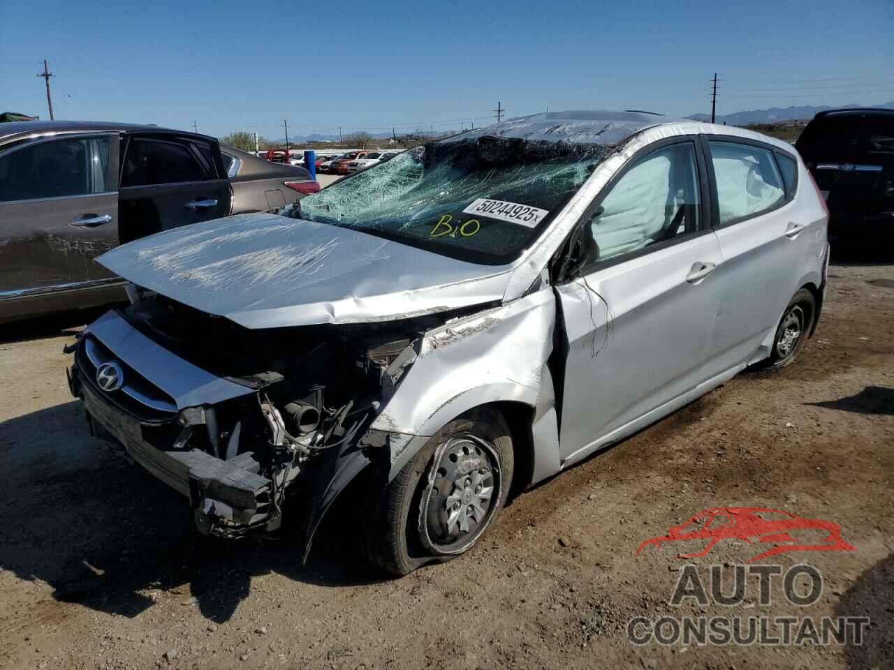 HYUNDAI ACCENT 2015 - KMHCT5AE3FU200976