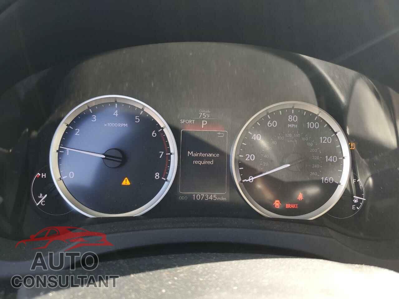 LEXUS IS 2016 - JTHBA1D2XG5030271