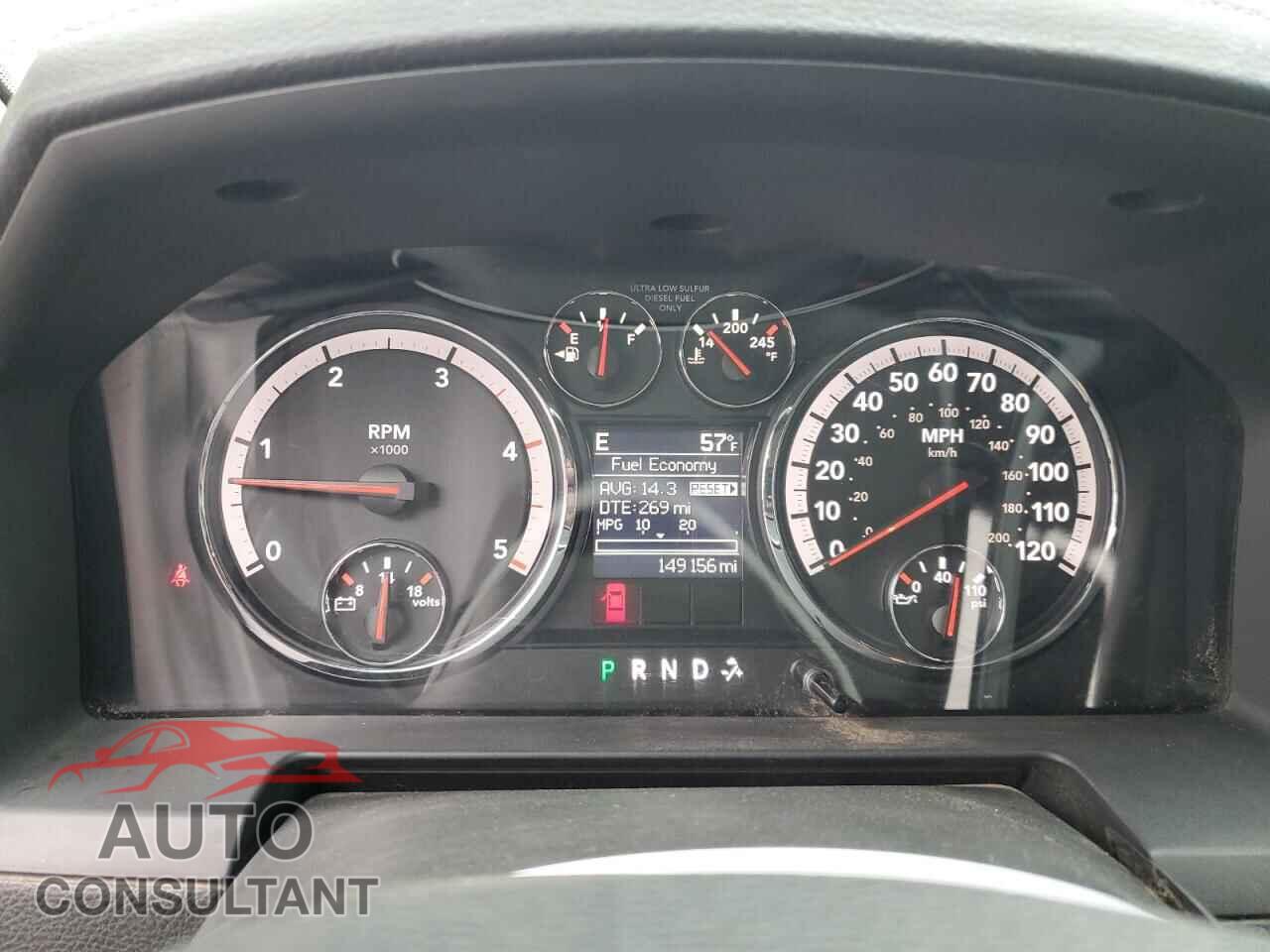 DODGE RAM 2500 2012 - 3C6UD5FL0CG288288