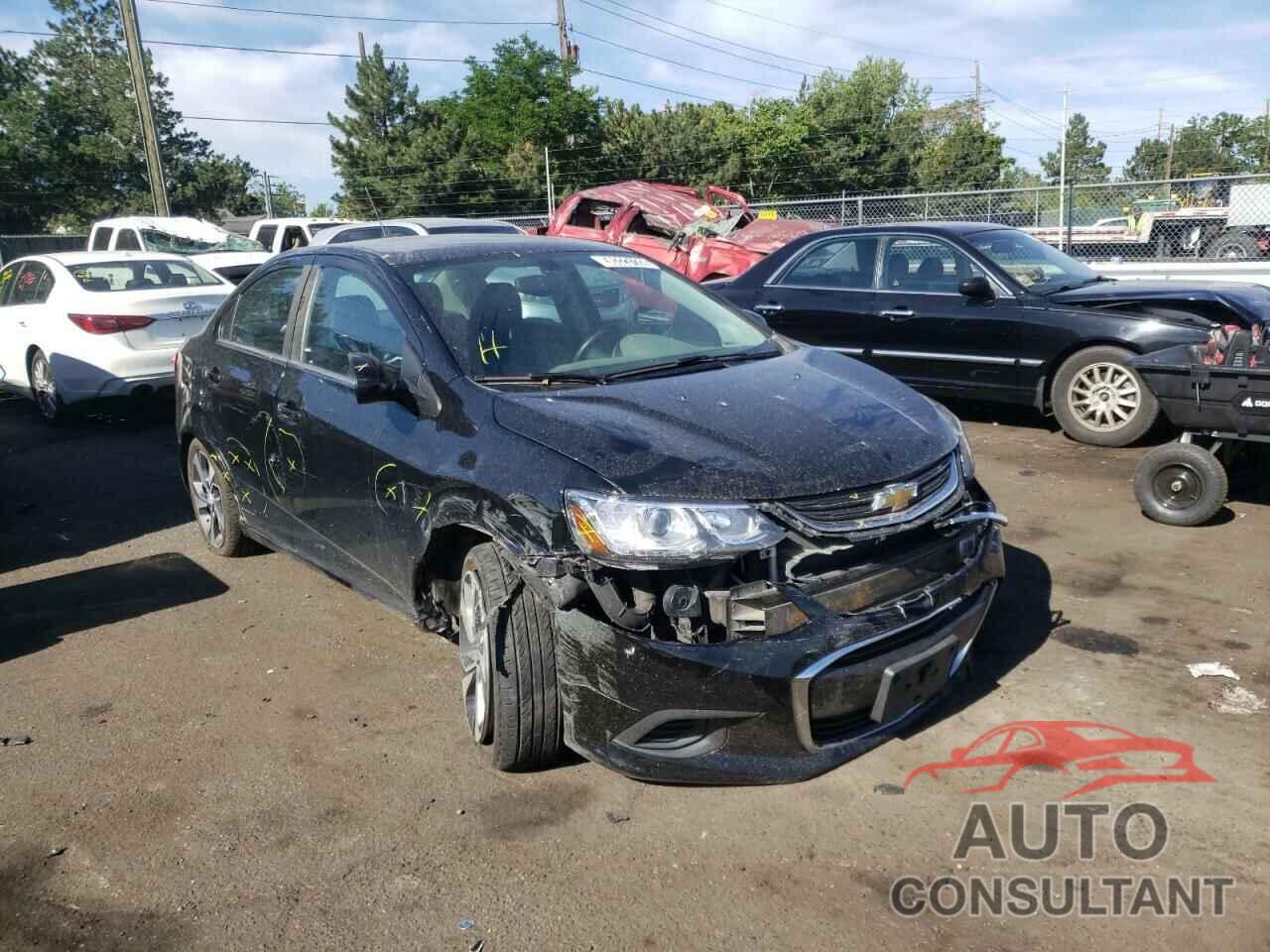 CHEVROLET SONIC 2020 - 1G1JF5SB5L4115942