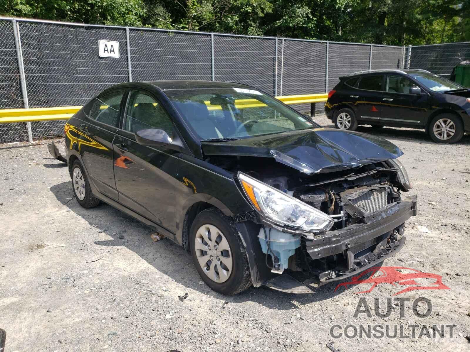 HYUNDAI ACCENT 2017 - KMHCT4AE8HU355259