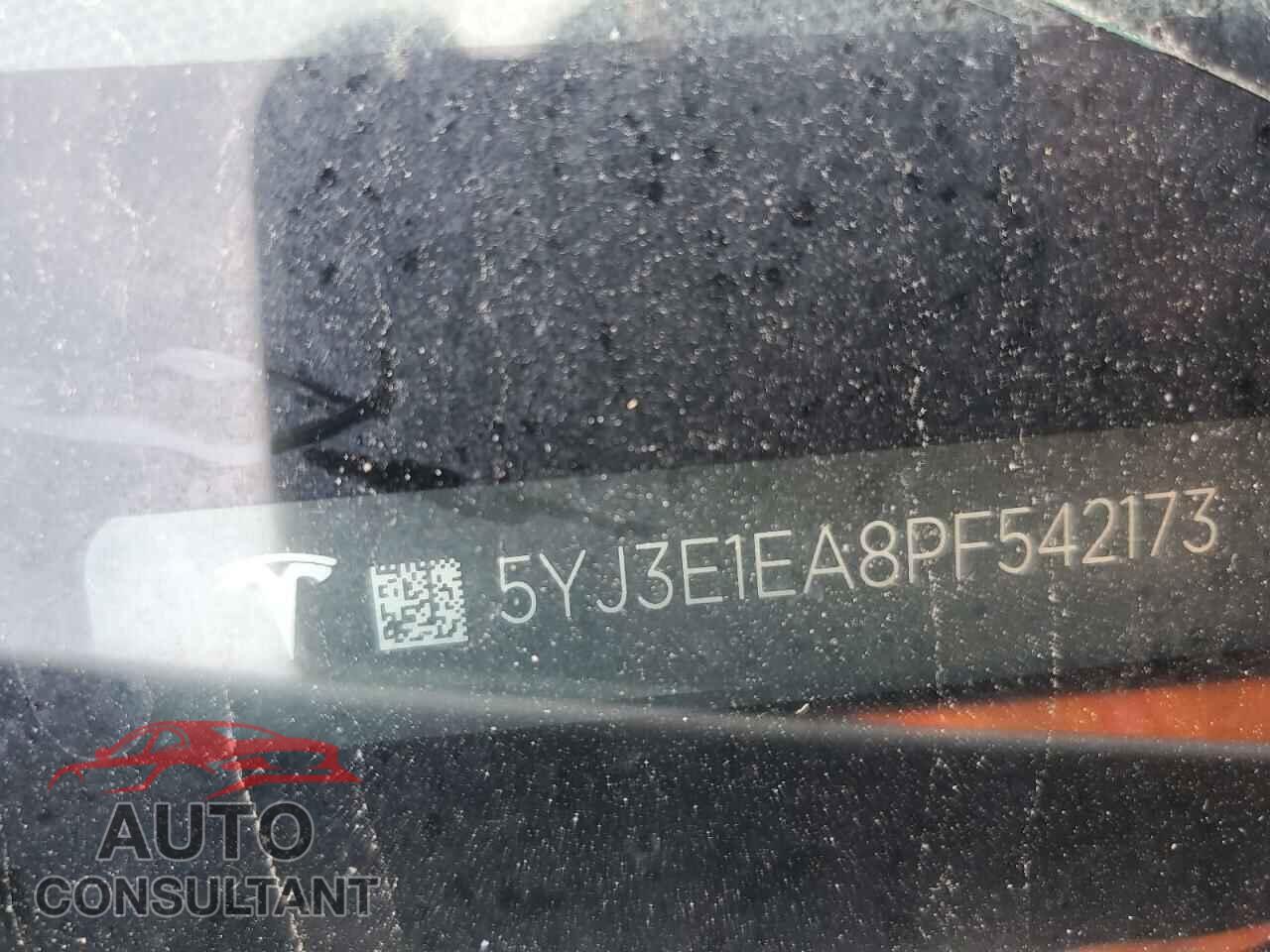 TESLA MODEL 3 2023 - 5YJ3E1EA8PF542173