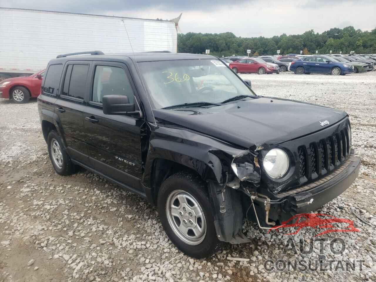 JEEP PATRIOT 2016 - 1C4NJPBA9GD612959