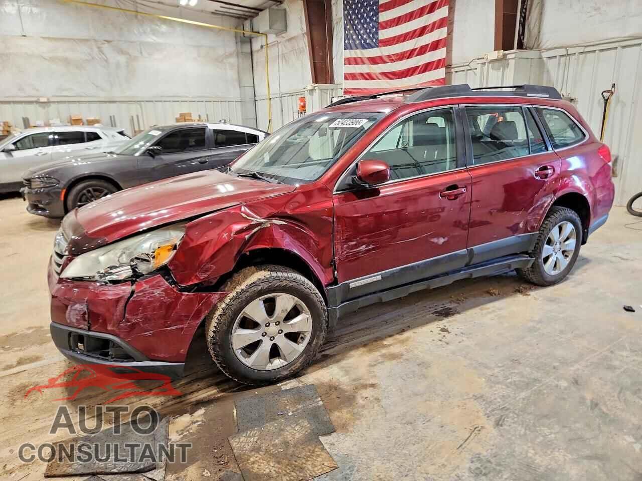 SUBARU OUTBACK 2012 - 4S4BRBAC4C3205435