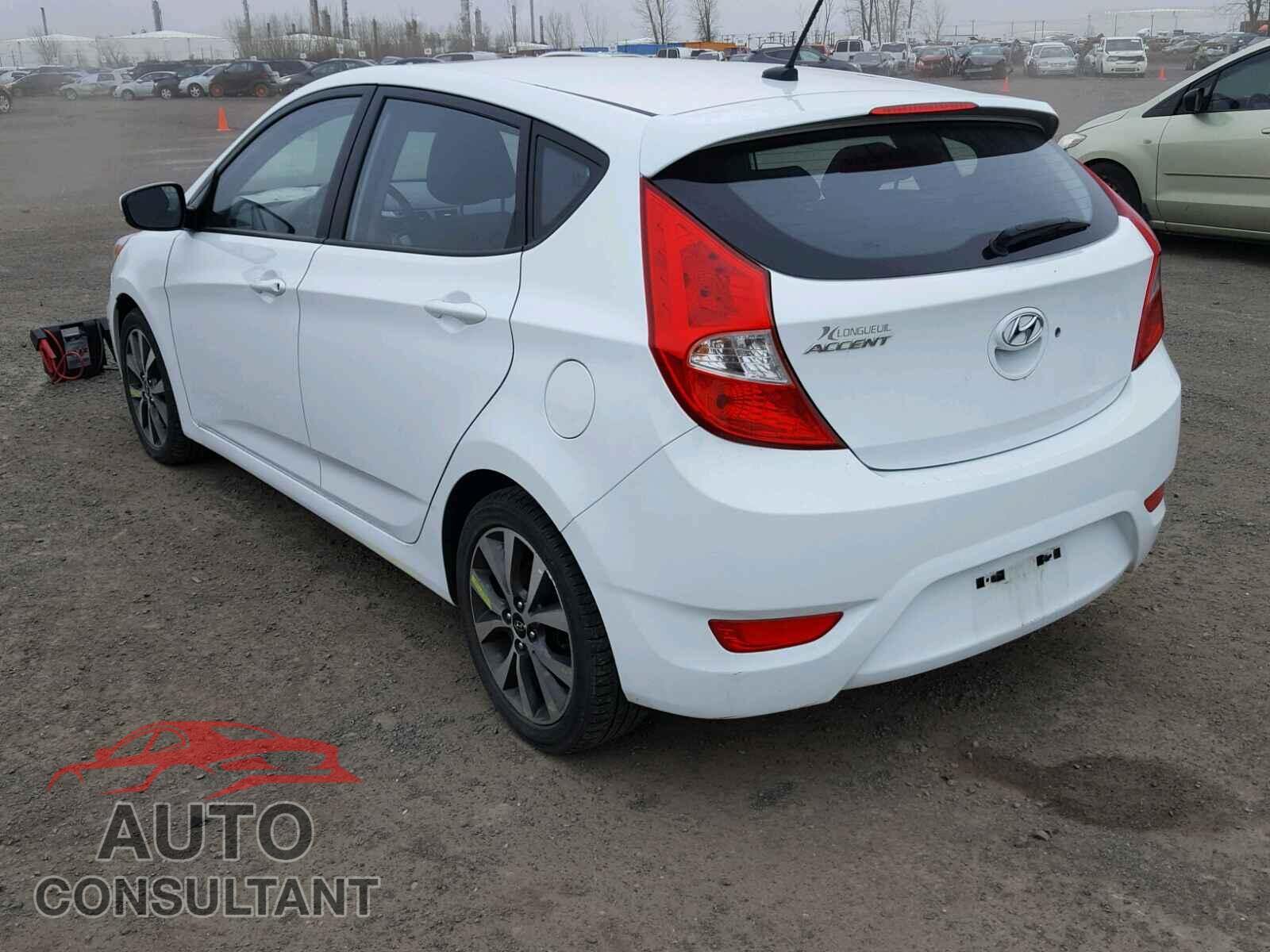 HYUNDAI ACCENT 2016 - KMHCU5AE3GU263672