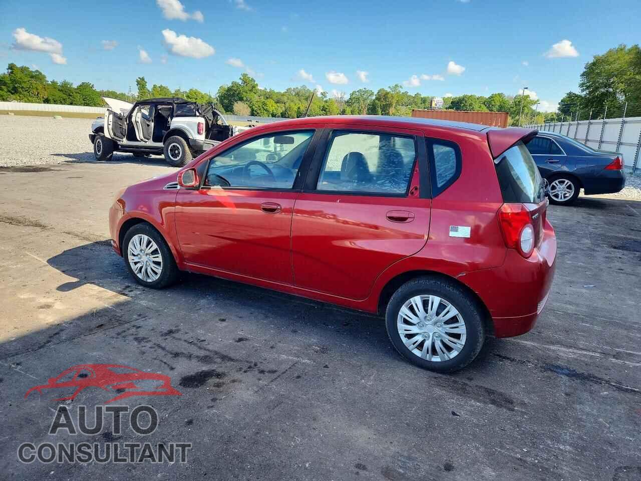 CHEVROLET AVEO 2011 - KL1TG6DE7BB187639