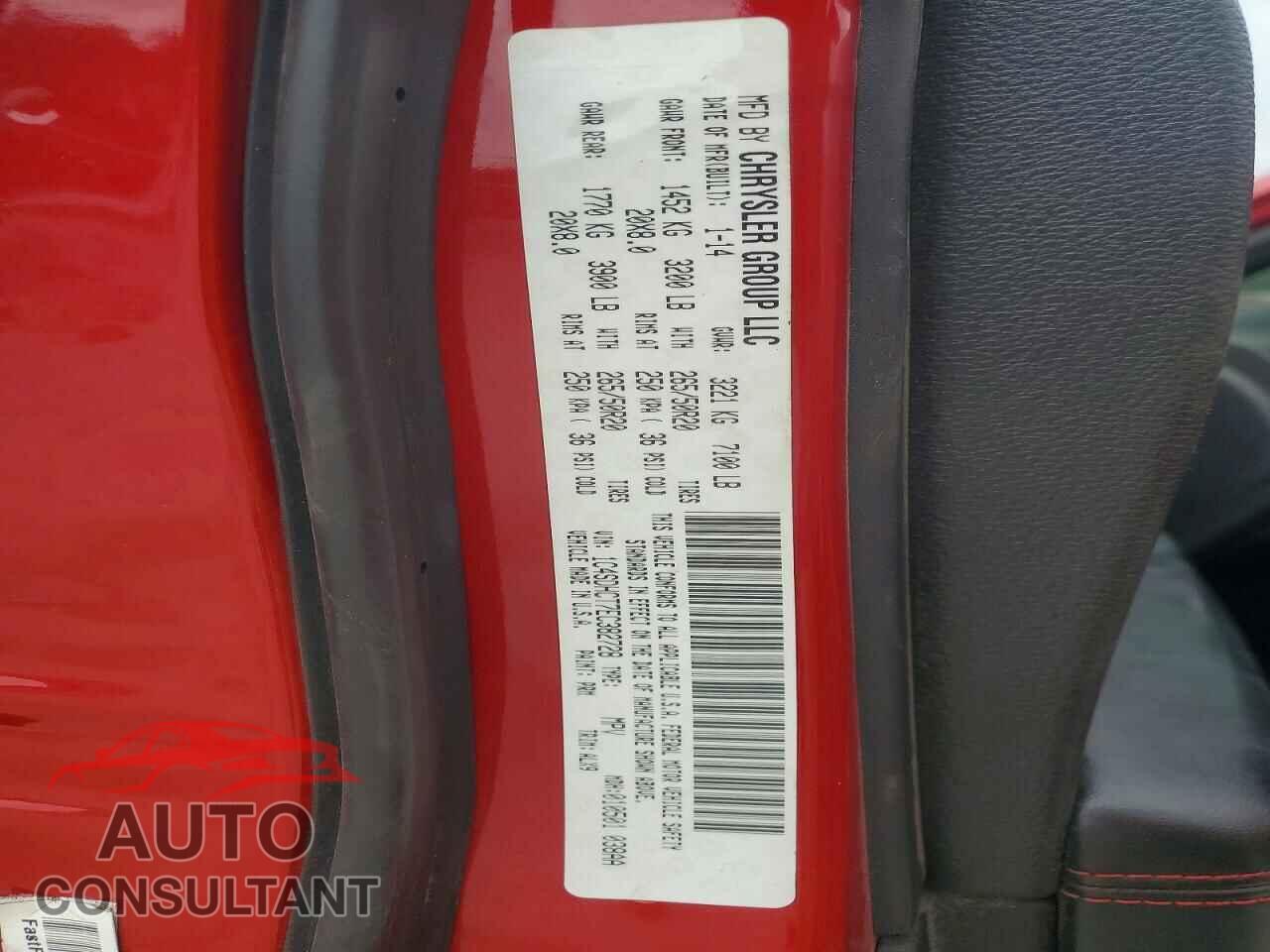 DODGE DURANGO 2014 - 1C4SDHCT7EC382728