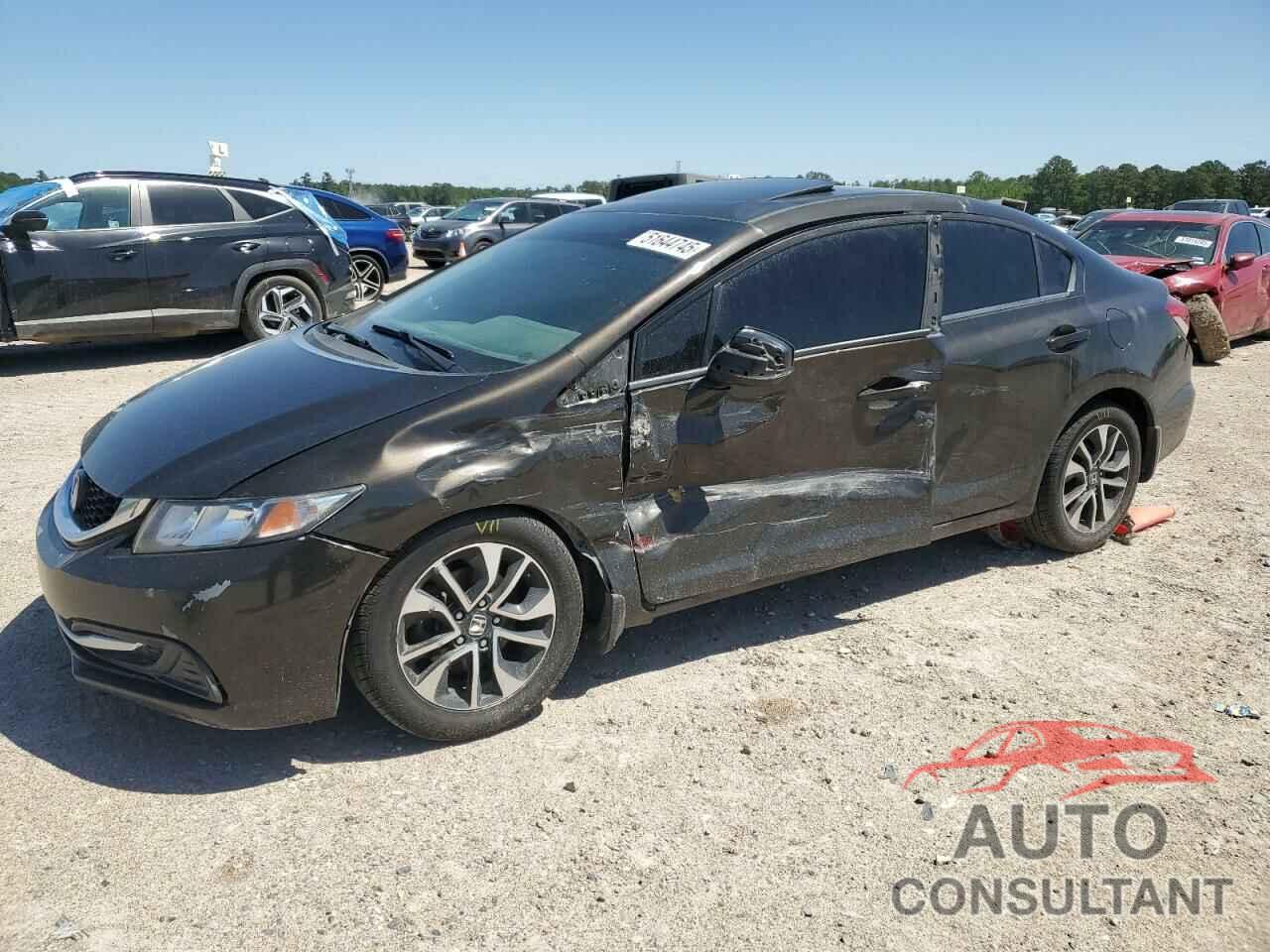 HONDA CIVIC 2013 - 19XFB2F88DE067648