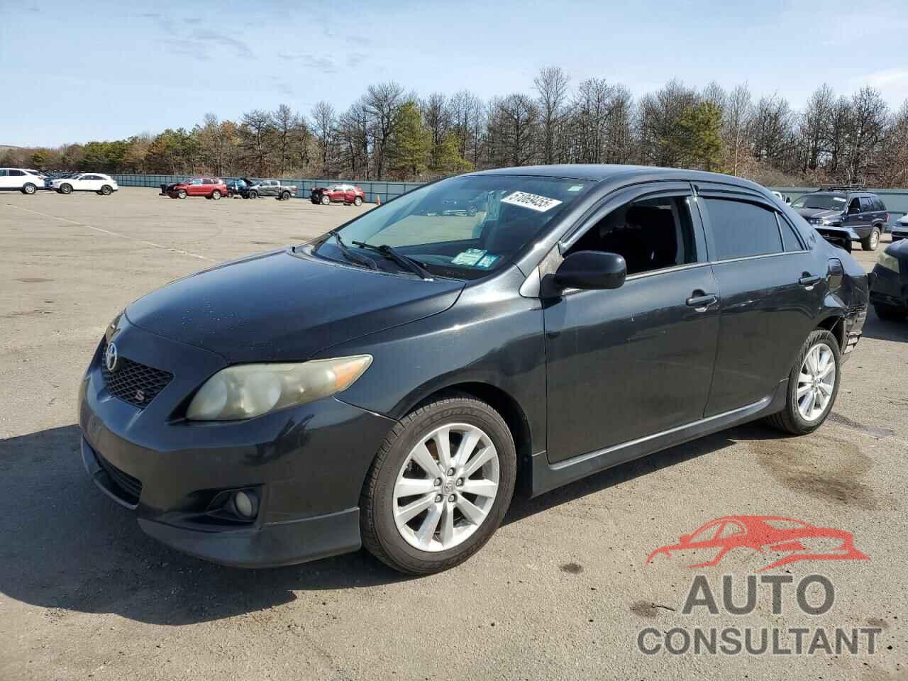 TOYOTA COROLLA 2009 - 2T1BU40E79C125032