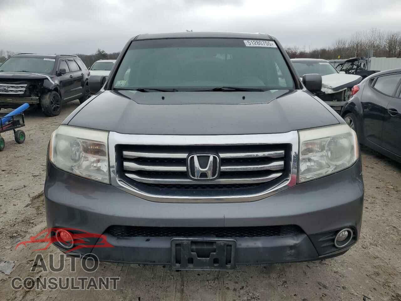 HONDA PILOT 2012 - 5FNYF4H47CB004584