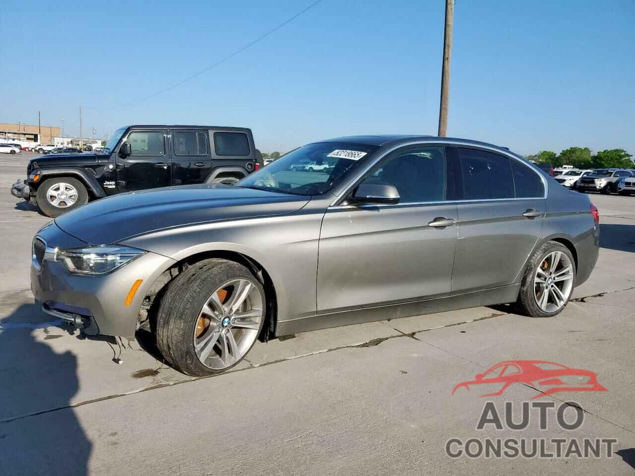 BMW 3 SERIES 2017 - WBA8B9G37HNU56820