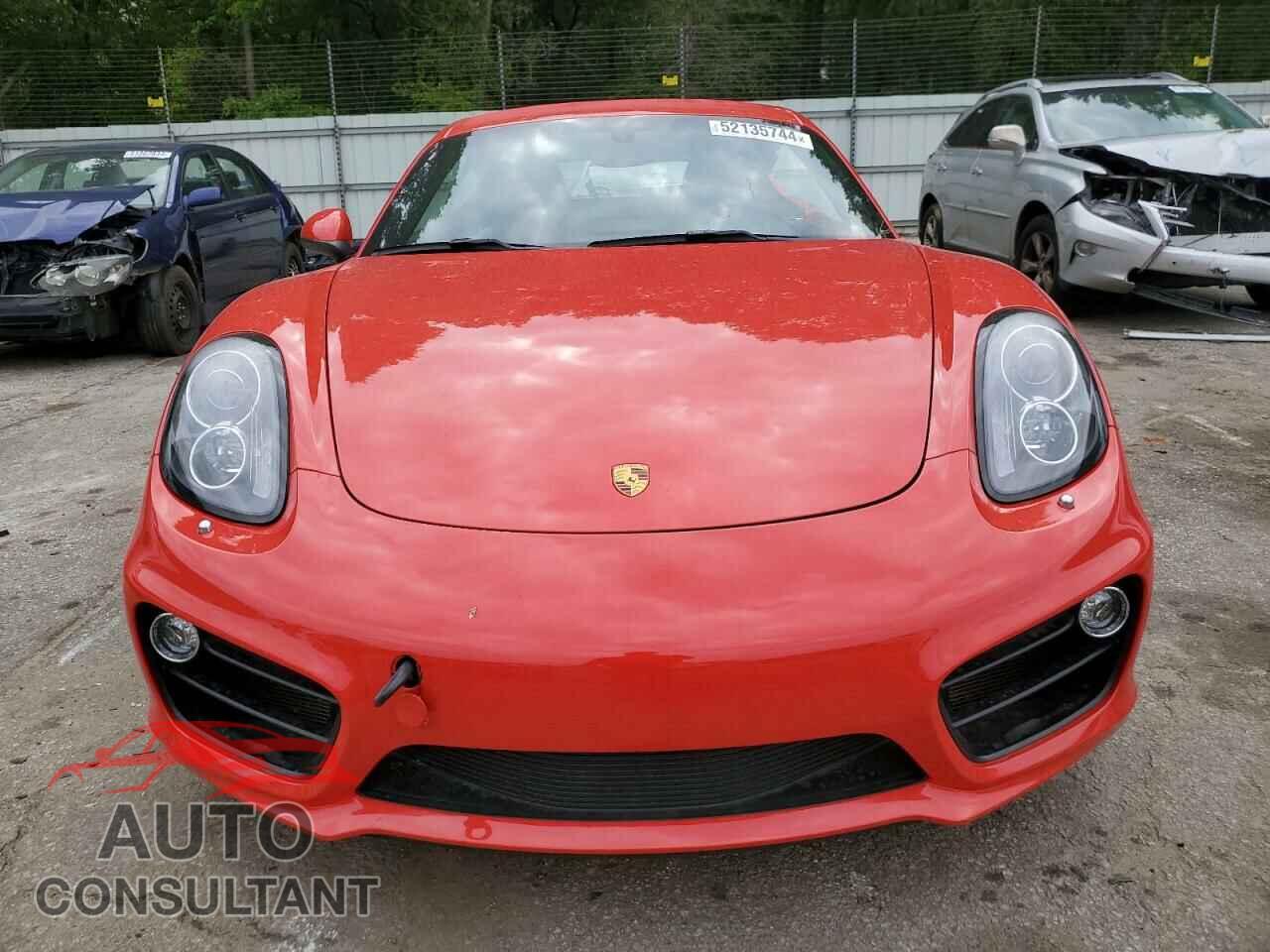 PORSCHE CAYMAN 2016 - WP0AB2A80GK185261