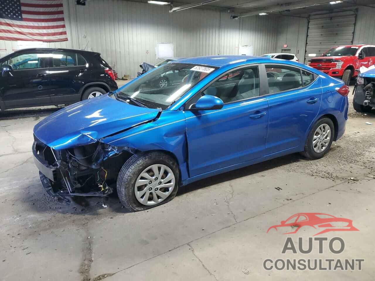 HYUNDAI ELANTRA 2017 - KMHD74LF3HU144582