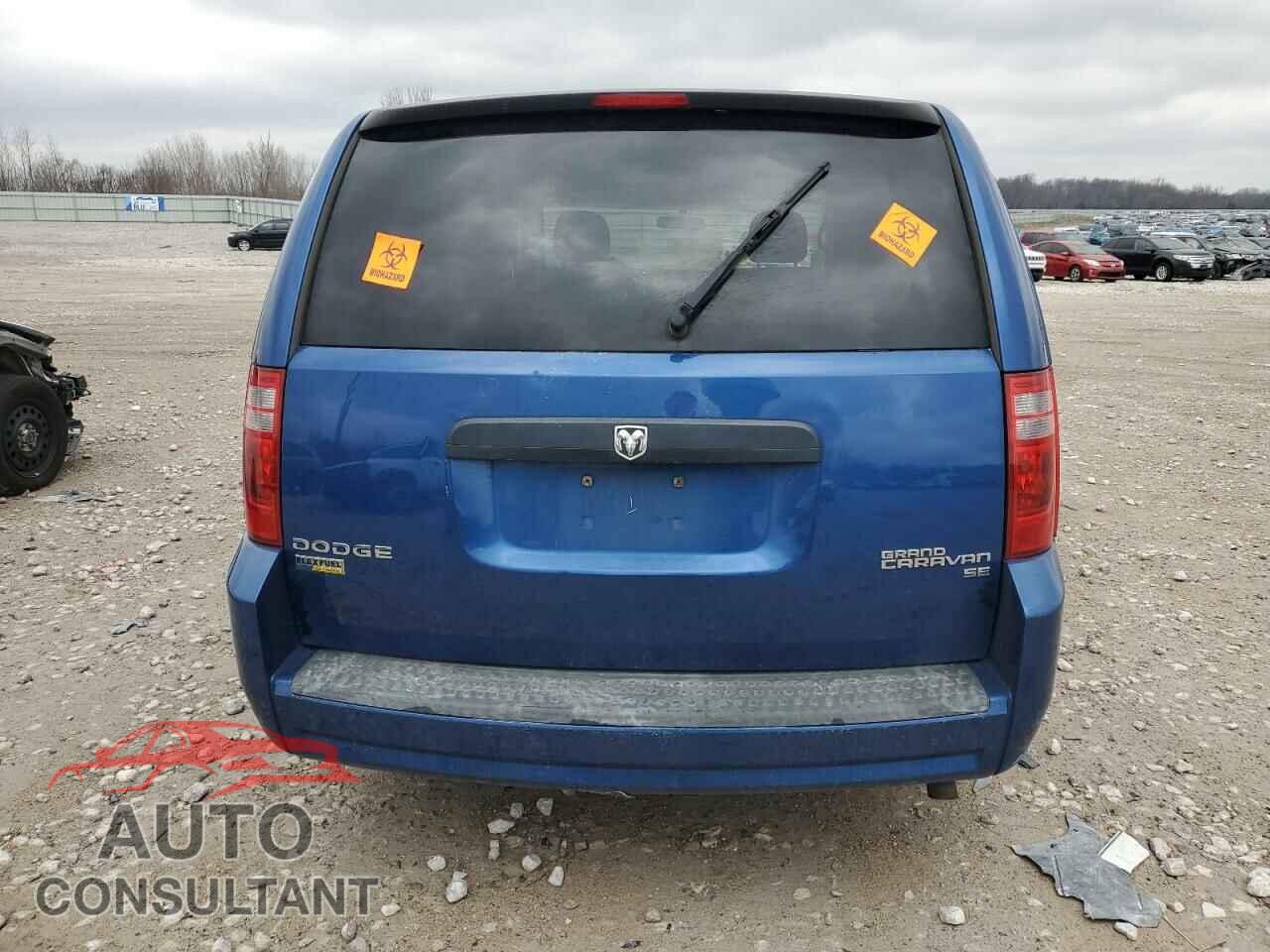 DODGE CARAVAN 2010 - 2D4RN4DE9AR377457