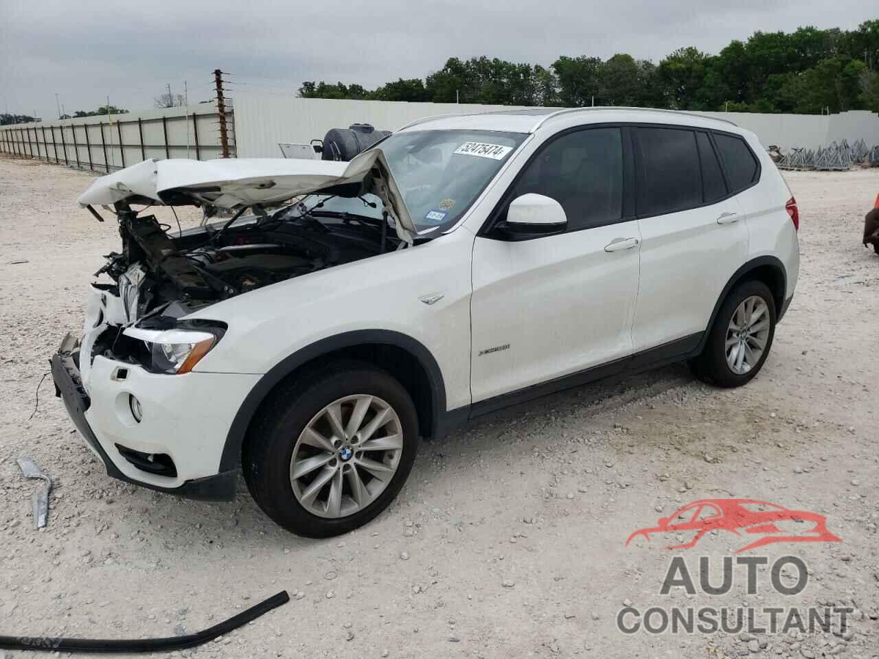 BMW X3 2016 - 5UXWX9C55G0D85536