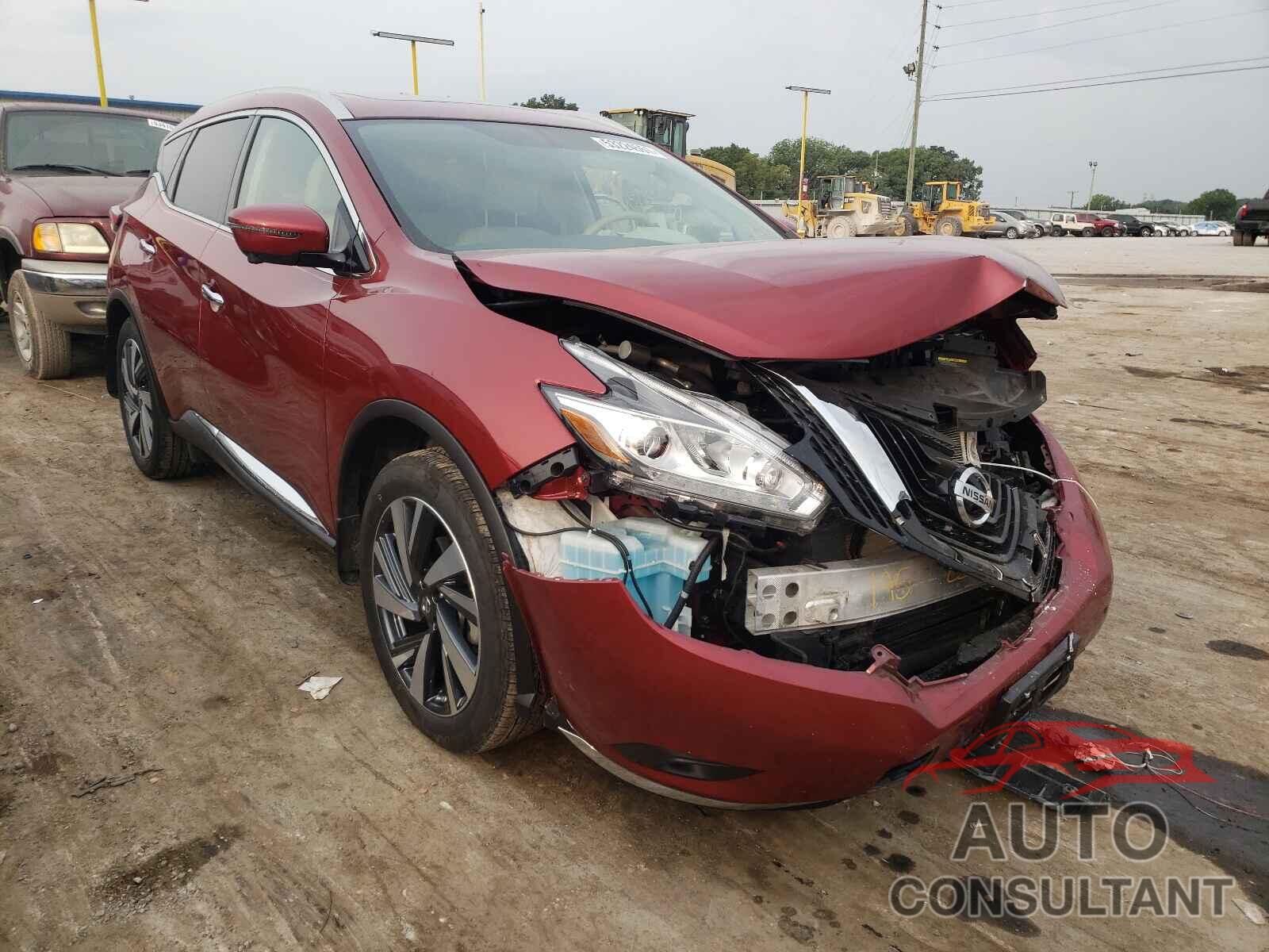 NISSAN MURANO 2018 - 5N1AZ2MHXJN197216