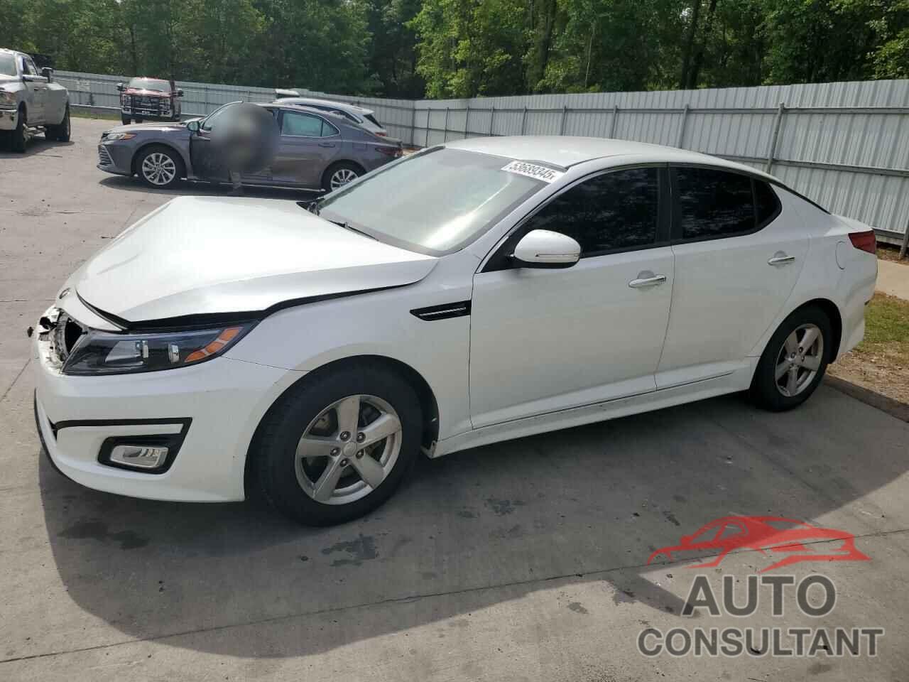 KIA OPTIMA 2015 - KNAGM4A7XF5574734