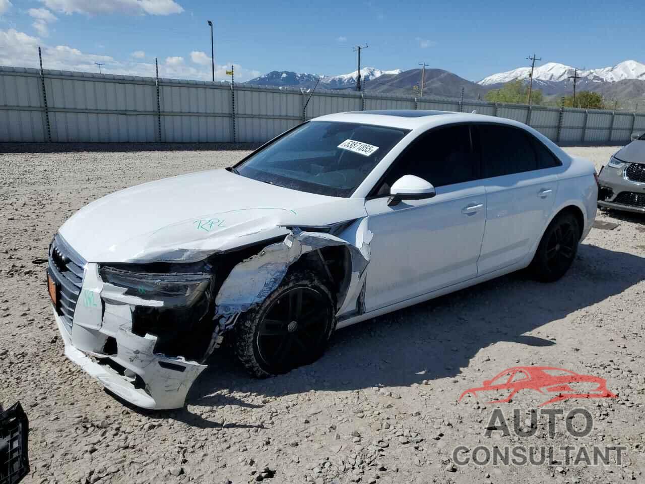 AUDI A4 2017 - WAUGNAF40HN057360