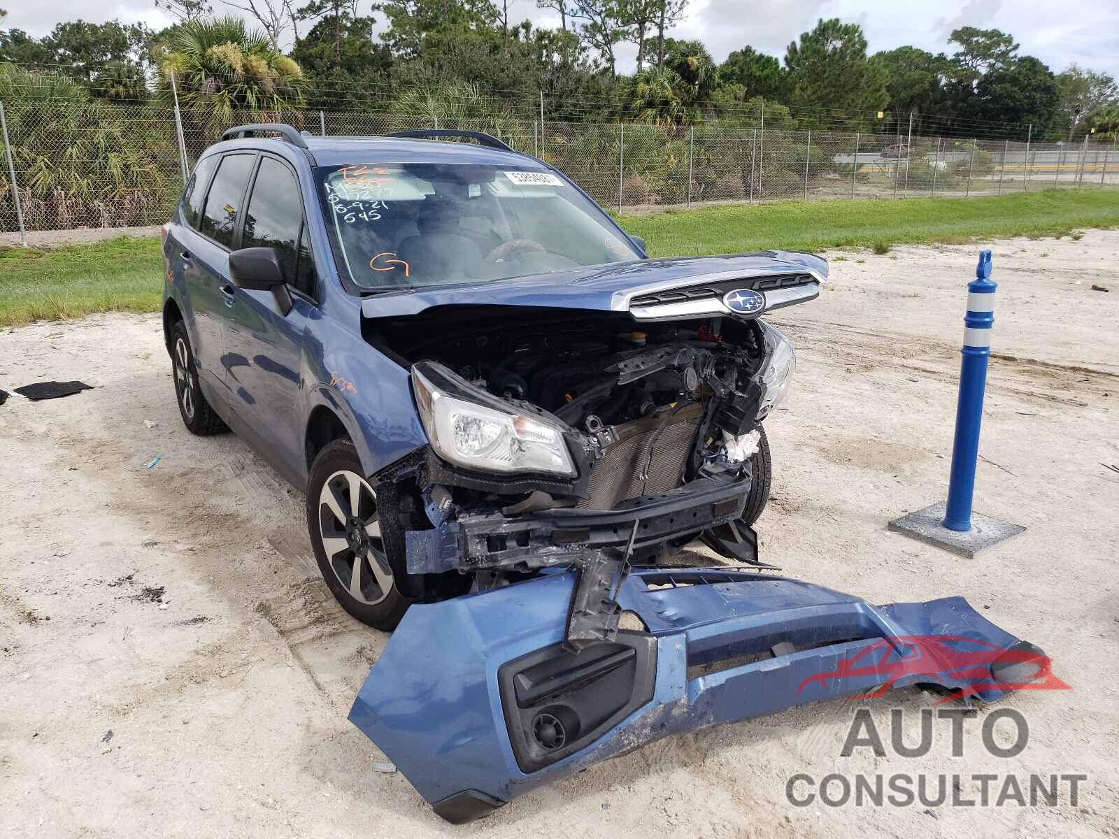 SUBARU FORESTER 2018 - JF2SJABC5JH417895