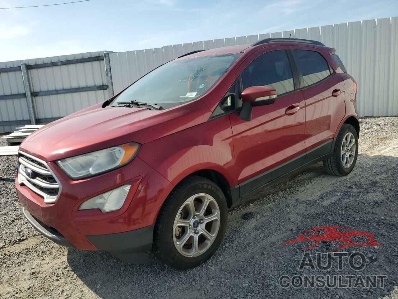 FORD ECOSPORT 2018 - MAJ3P1TE1JC170668