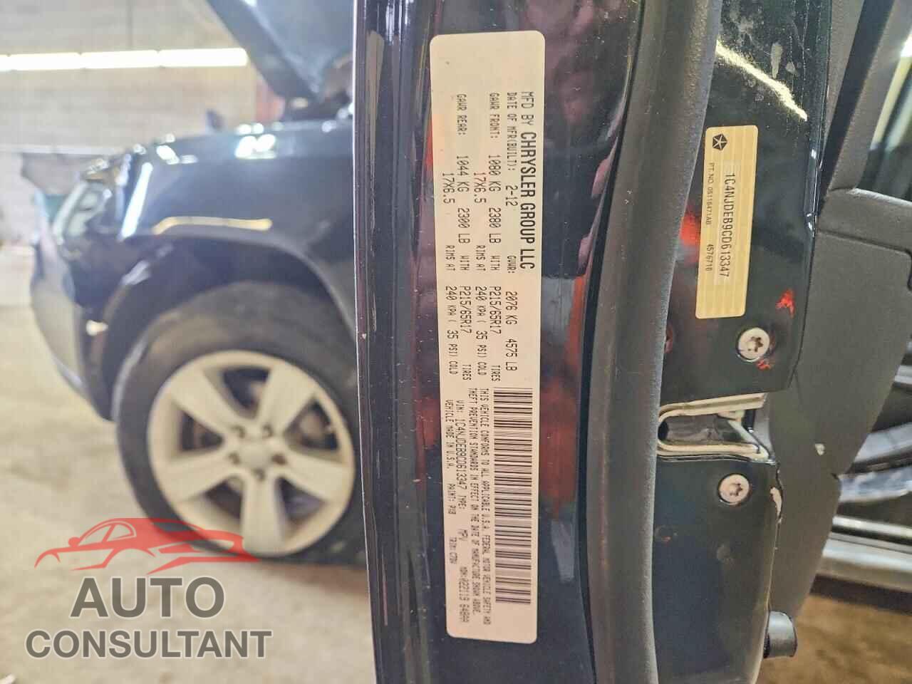 JEEP COMPASS 2012 - 1C4NJDEB9CD613347