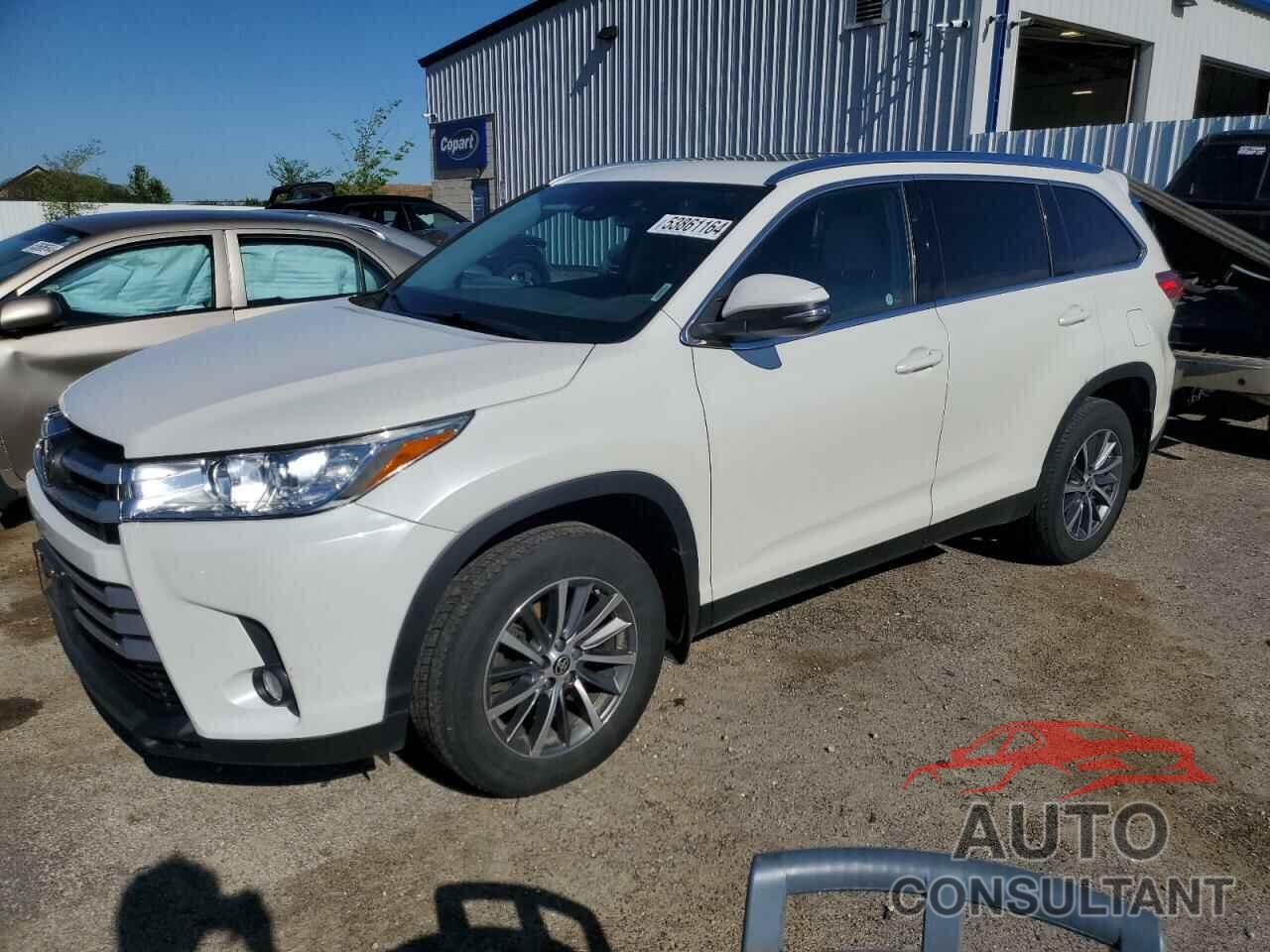 TOYOTA HIGHLANDER 2019 - 5TDJZRFH6KS623313