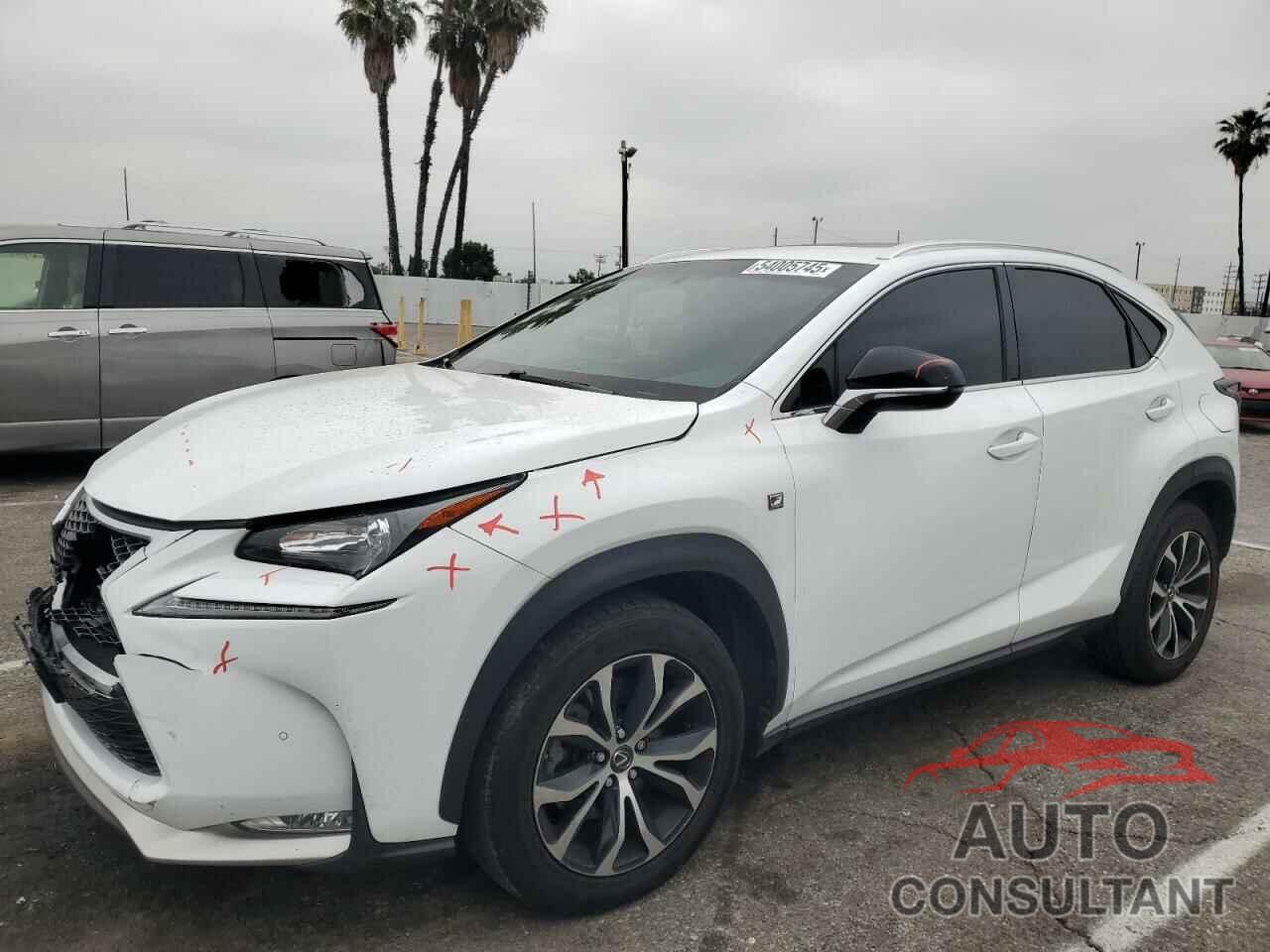 LEXUS NX 2017 - JTJYARBZ8H2053428